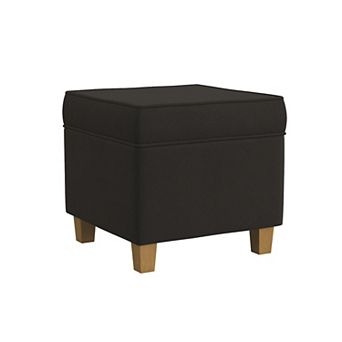 HomePop Cole Classics Square Storage Ottoman