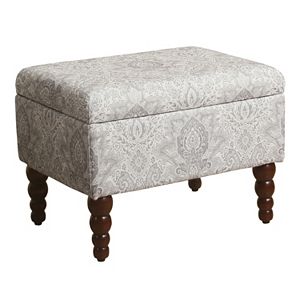 HomePop Rectangular Storage Ottoman