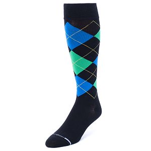 Men's Dr. Motion Argyle Compression Socks