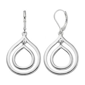 Napier Orbital Nickel Free Teardrop Earrings