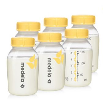 Medela 6 pk 5-oz. Breast Milk Collection & Storage Bottle Set