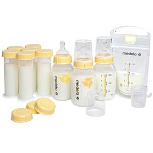 Medela Breast Milk Bottle & Storage Feeding Gift Set