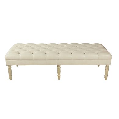 HomePop Layla Tufted Bench