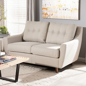 Baxton Studio Mckenzie Tufted Loveseat