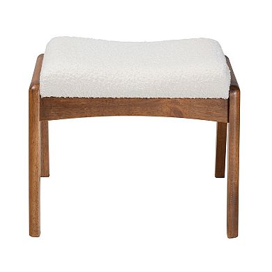 Baxton Studio Roxy Upholstered Ottoman