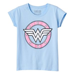Girls 7-16 DC Comics Wonder Woman Logo Graphic Tee