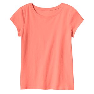 Baby Girl Jumping Beans® Basic Short Sleeve Solid Tee