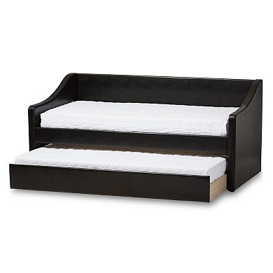 Baxton Studio Barnstorm Contemporary Daybed & Trundle