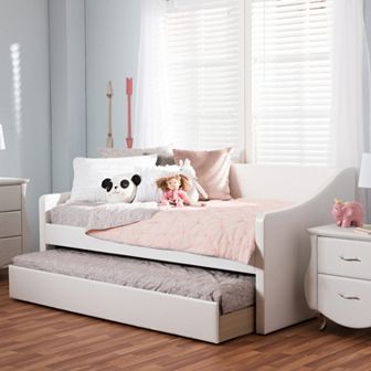 Baxton Studio Barnstorm Contemporary Daybed & Trundle