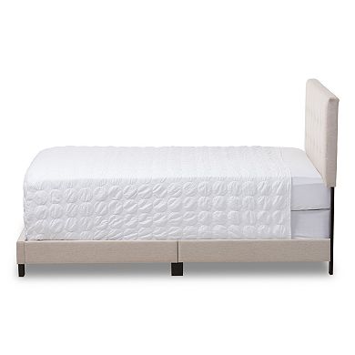 Baxton Studio Brookfield Contemporary Tufted Bed