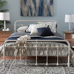 Baxton Studio Mandy Metal Platform Bed