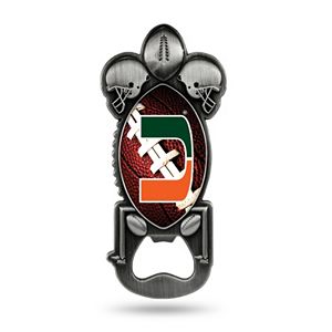 Miami Hurricanes Party Starter Bottle Opener Magnet