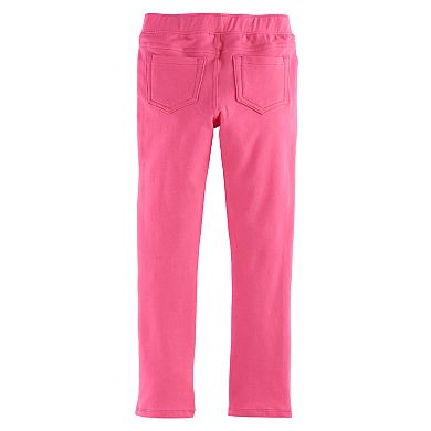 Girls 4-10 Jumping Beans® Solid Full-Length Leggings