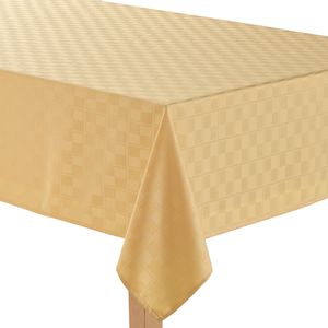 Food Network™ Stain-Resistant Microfiber Checkered Tablecloth