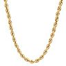 Everlasting Gold 14k Gold Rope Chain Necklace
