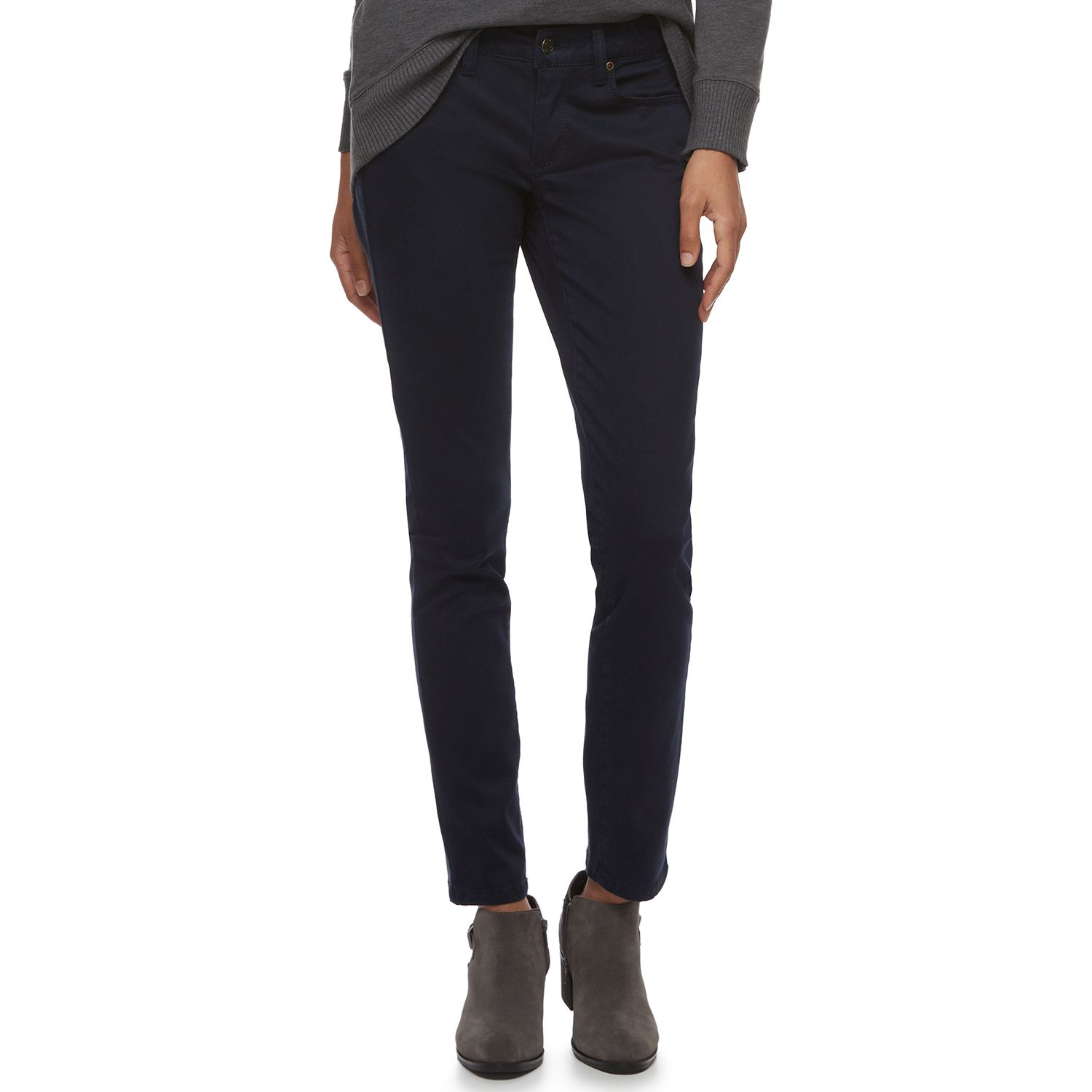 kohls sonoma super soft skinny jeans