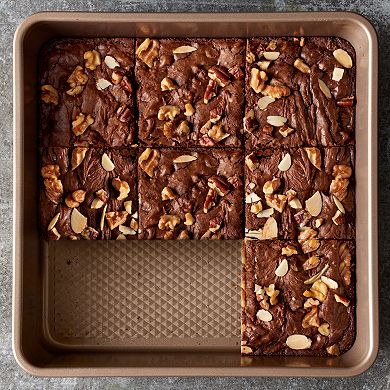 Food Network™ Textured Performance Series 9-in. Nonstick Square Pan