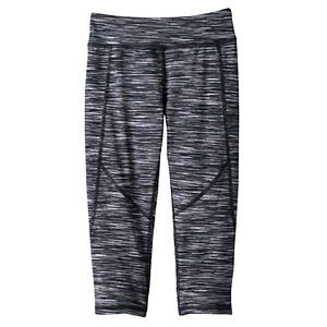 Girls 4-6x Tek Gear® Space-Dyed Capri Leggings