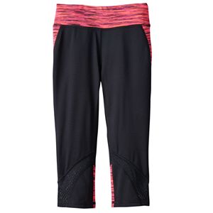 Toddler Girl Tek Gear® Mesh Performance Capri Leggings