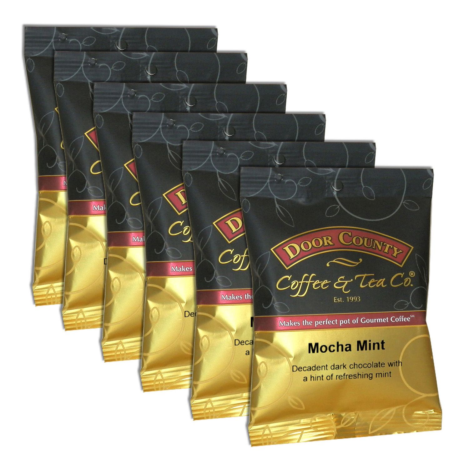 Image for Door County Coffee & Tea Co. Mocha Mint Ground Coffee 6-pk. at Kohl's.
