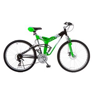 Men's Titan 26-Inch Glacier-Pro Alloy Dual-Suspension All-Terrain Mountain Bike