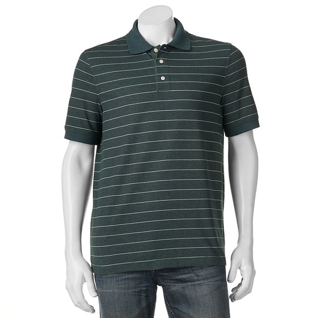 Men s Croft Barrow Cool Dry Classic Fit Striped Performance Polo