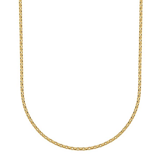 Kohl's 14k 2025 gold necklace