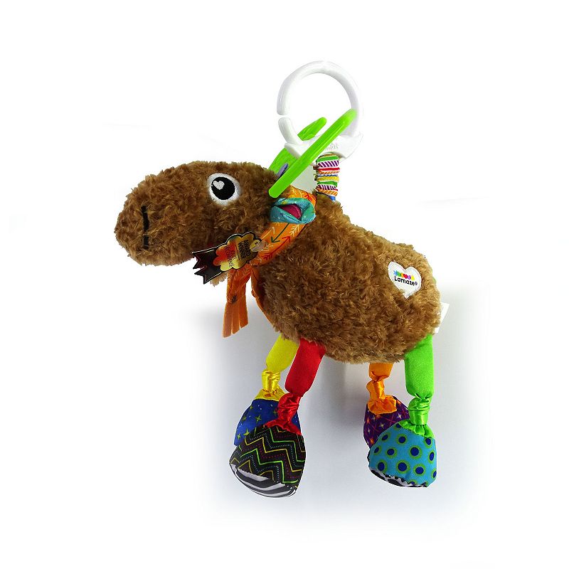 Lamaze Clip & Go Mortimer the Moose, Multicolor
