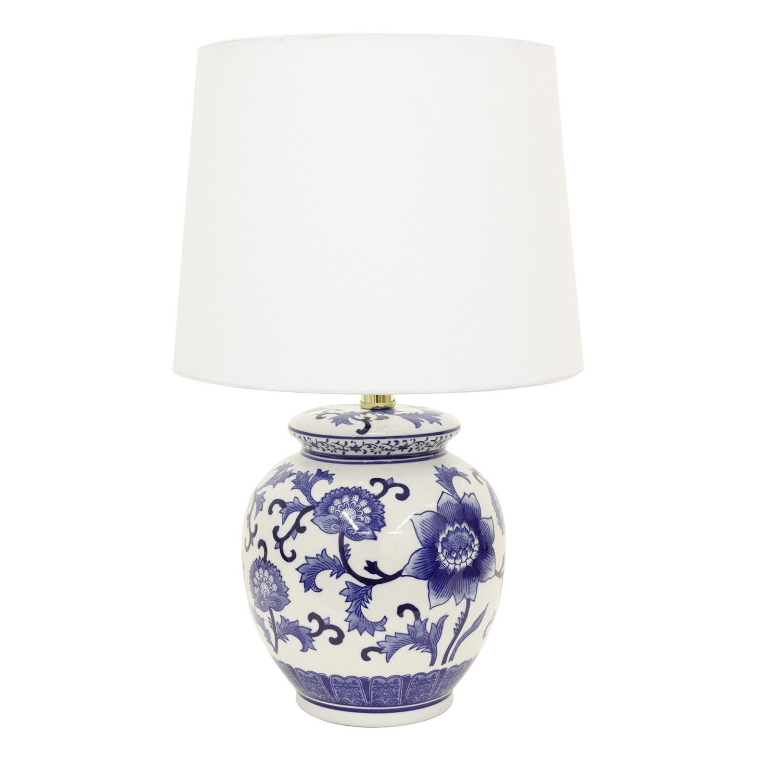 floral ceramic table lamps