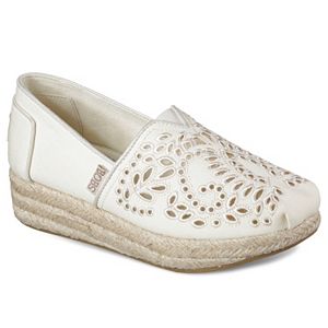 Skechers BOBS Highlights Sun Flower Women's Espadrille Wedges