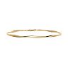 Everlasting Gold 14k Gold Twist Bangle Bracelet