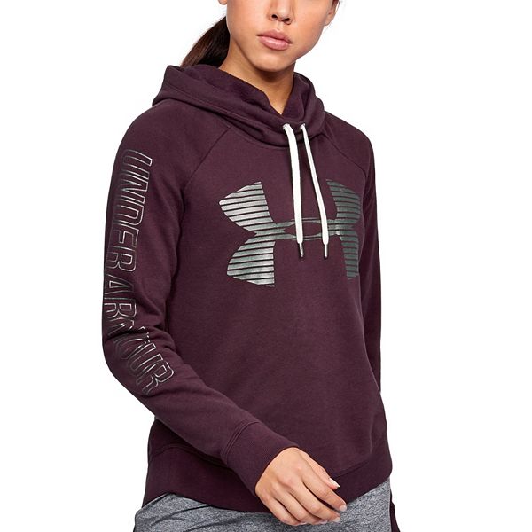 Women's Under Armour Rival Favorite Fleece Graphic Logo Hoodie |  craft-ivf.com