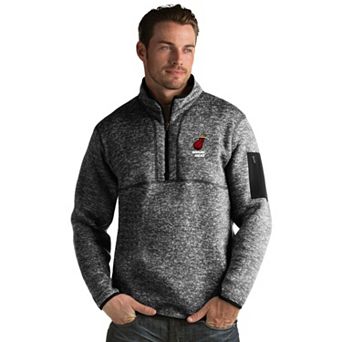 Men's Antigua Miami Heat Fortune Pullover