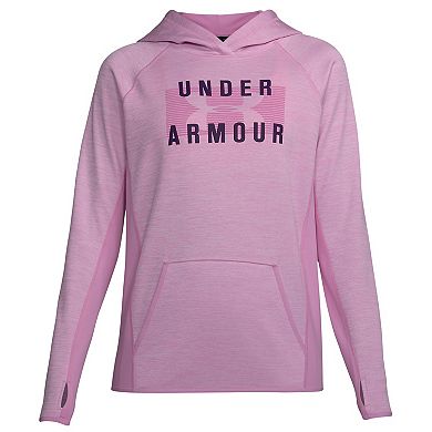 Women's Under Armour Fleece Twist Big Logo Graphic Hoodie