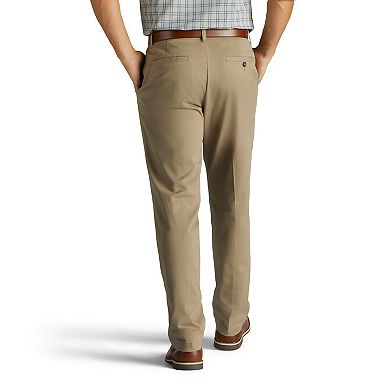 Men's Lee Performance Series Extreme Comfort Khaki Relaxed-Fit Flat-Front Pants