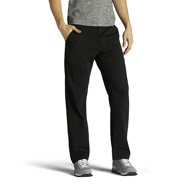 Lee Men's Extreme Motion Flat Front Slim Straight Pant