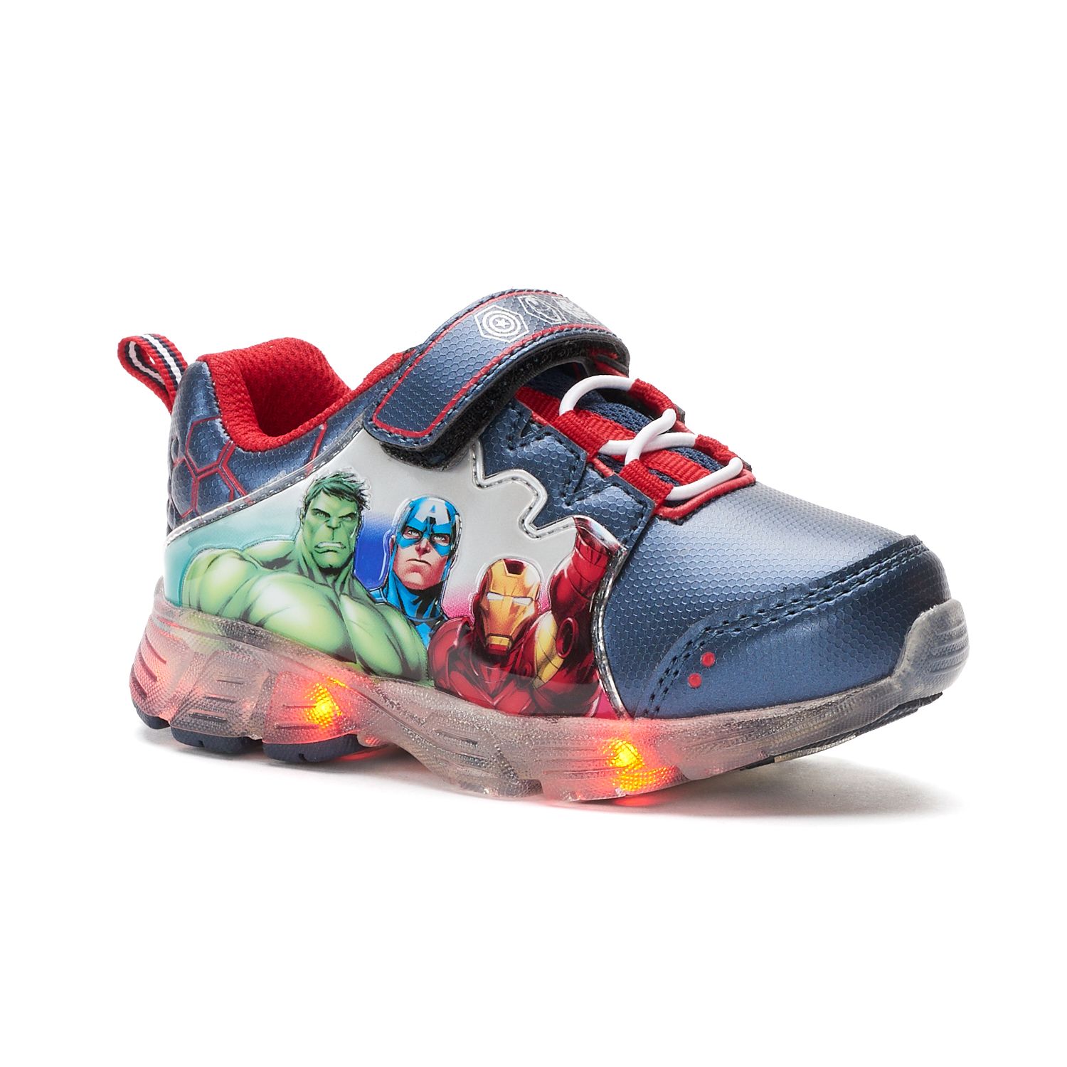 marvel baby shoes