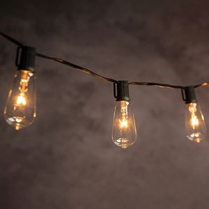 Cleveland Vintage Lighting Indoor \/ Outdoor Edison Bulb String Lights