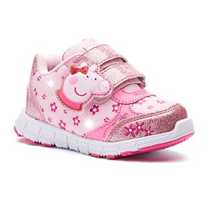 Peppa Pig Glitter Toddler Girls' Light-Up Shoes