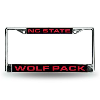 North Carolina State Wolfpack License Plate Frame