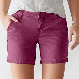 Women's SONOMA Goods for Life™ Color Chino Shorts