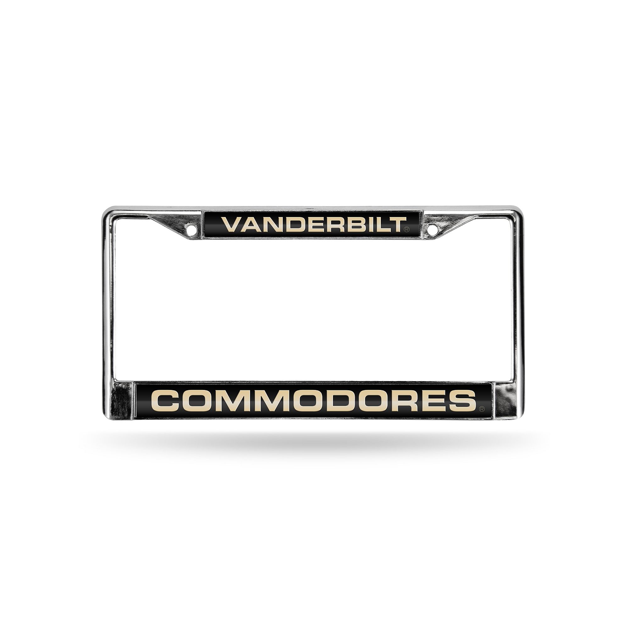 Vanderbilt Commodores License Plate Frame, Black