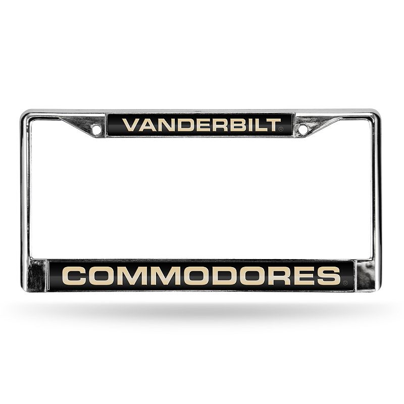 Vanderbilt Commodores License Plate Frame, Black