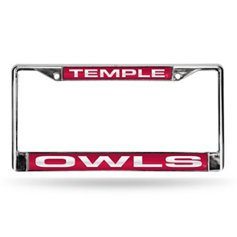 Temple Owls License Plate Frame