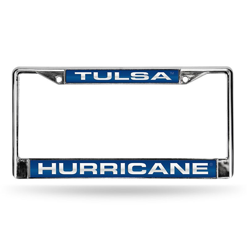 Tulsa Golden Hurricane License Plate Frame, Multicolor