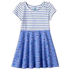 Toddler Girl Jumping Beans® Print Skater Dress