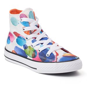Girls' Converse Chuck Taylor All Star Floral Petals High Top Sneakers