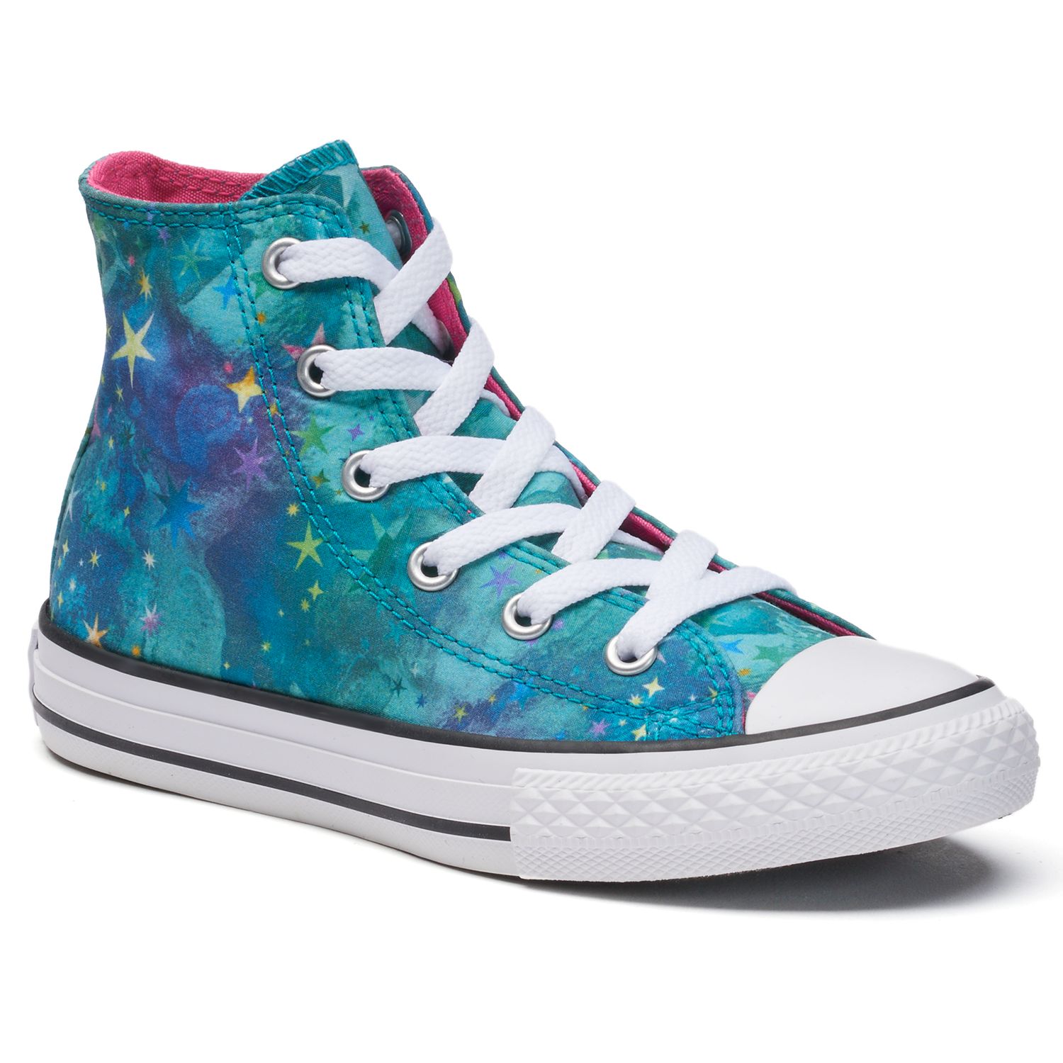 converse high top galaxy print