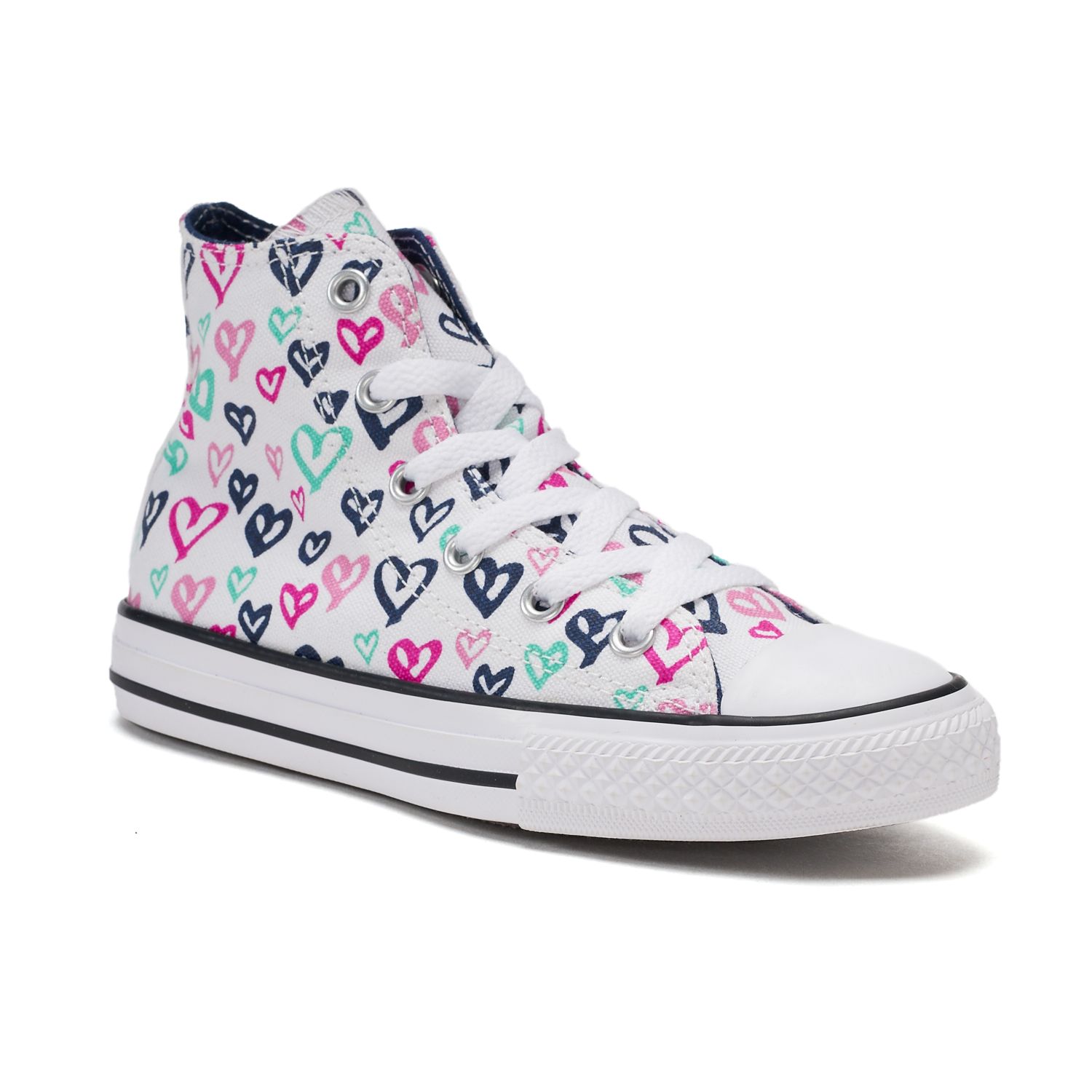 Girls High Top Converse Shoes Sochim Com