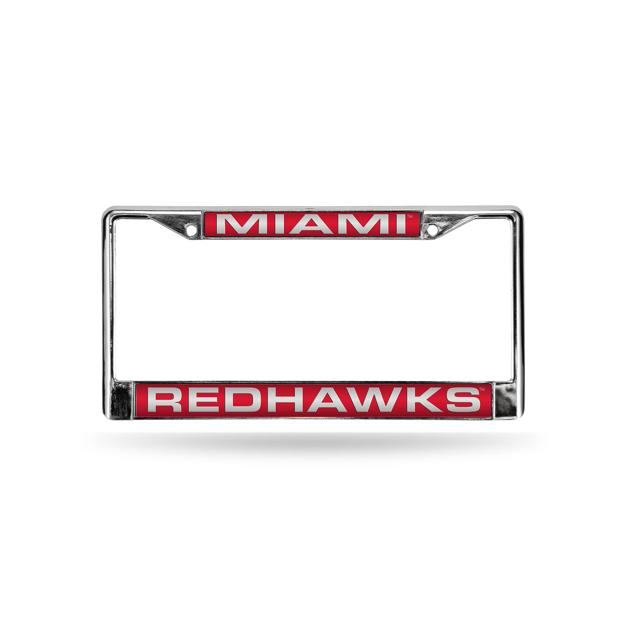 Miami RedHawks License Plate Frame, Moh Team